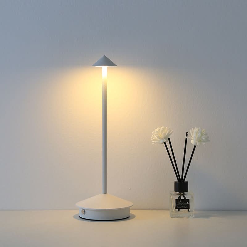 Genopladelig Bærbar LED Bordlampe med Justerbar Lysstyrke