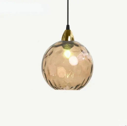 Klar Glas Pendelampe med E27 Fatning - Minimalistisk Design
