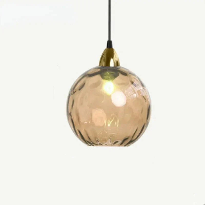Klar Glas Pendelampe med E27 Fatning - Minimalistisk Design