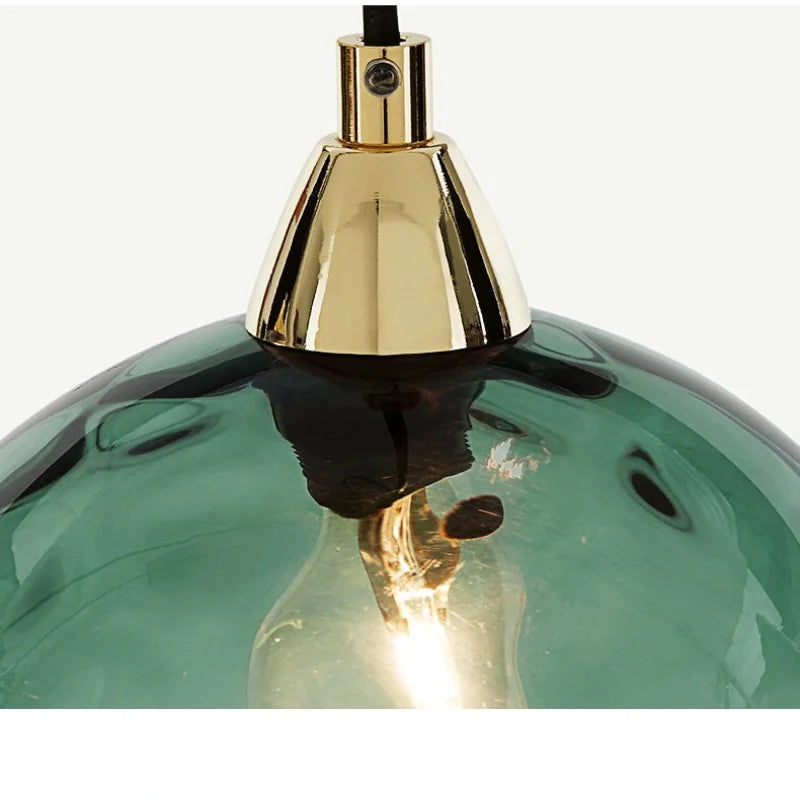 Klar Glas Pendelampe med E27 Fatning - Minimalistisk Design