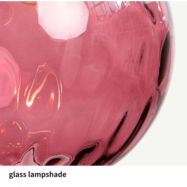 Elegant Glas Pendel Lys med Justerbar Højde