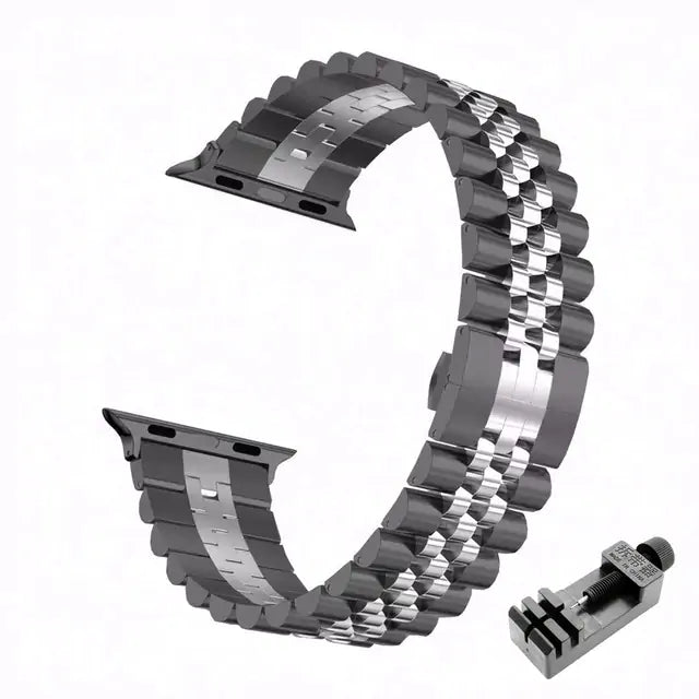 Justerbart Armbånd i Rustfrit Stål til Apple Watch