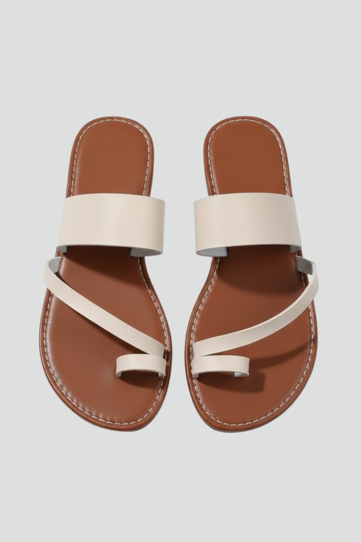 Helga | Dame Slip-On Sandaler med Spænderem