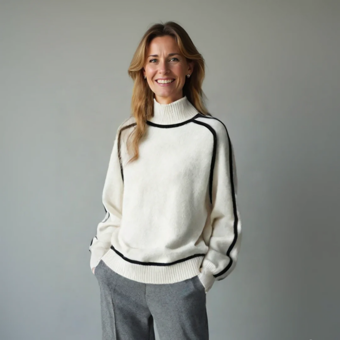 Celestia™ | Bio Turtleneck Sweater med Premium Komfort