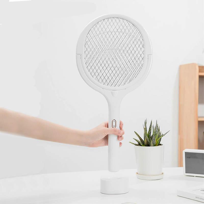 Foldbar USB Fluesmækker - Børne- og kæledyrsvenlig Insektdræber med Støjsvag Drift