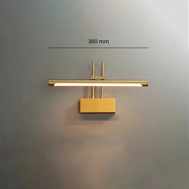 Guld Billedlys til Kunst og Spejle - Chic Design