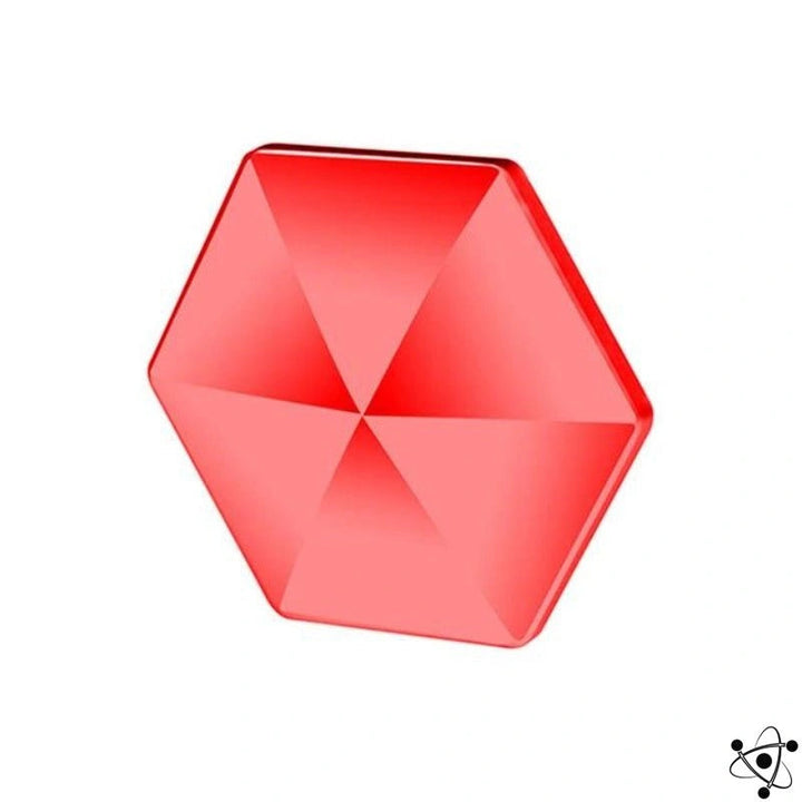 Geometrisk Fidget Spinner i ABS til Stressaflastning