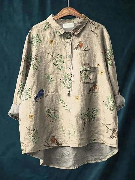 Monette™ | Blomstret Bluse