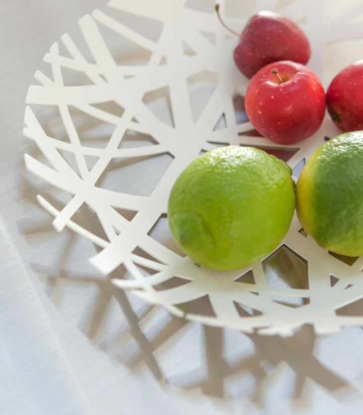 Elegant Frugtkurv i Rustfrit Stål