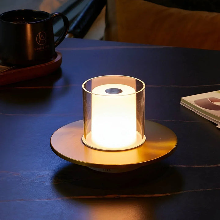 Genopladelig Touch Control Bordlampe med Justerbar Lysstyrke