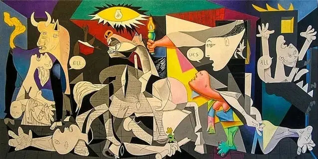 Guernica Kunsttryk på Højkvalitets Bomulds Lærred