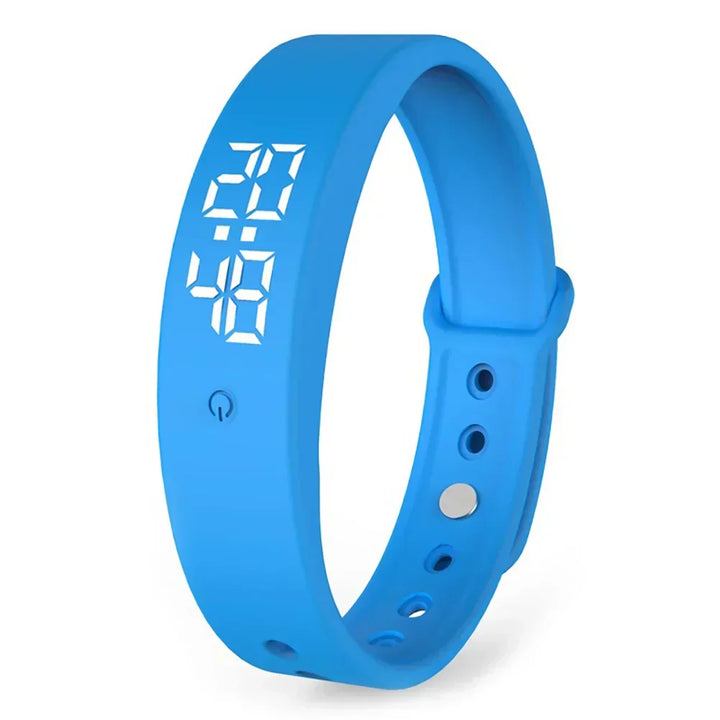 Vandtæt Smartwatch med Fitness Tracking og Vibrationsalarm