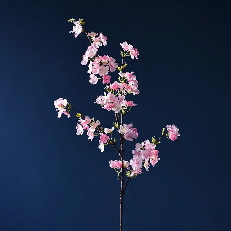 Realistisk Silke Kirsebærblomst Gren 109 cm