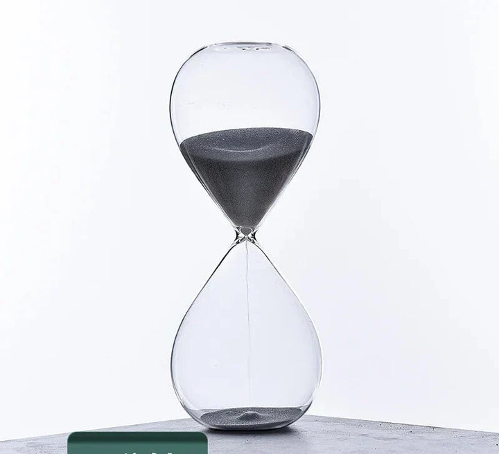 Elegant Glas Timeglas med 5-60 Minutters Intervaller