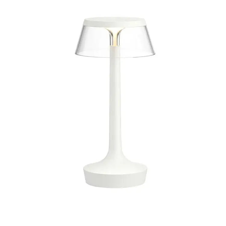 Genopladelig Touch Control Bordlampe i Krystaldesign