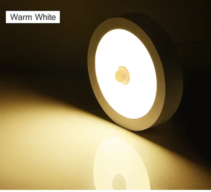 LED Loftlampe med Bevægelsessensor i Aluminium