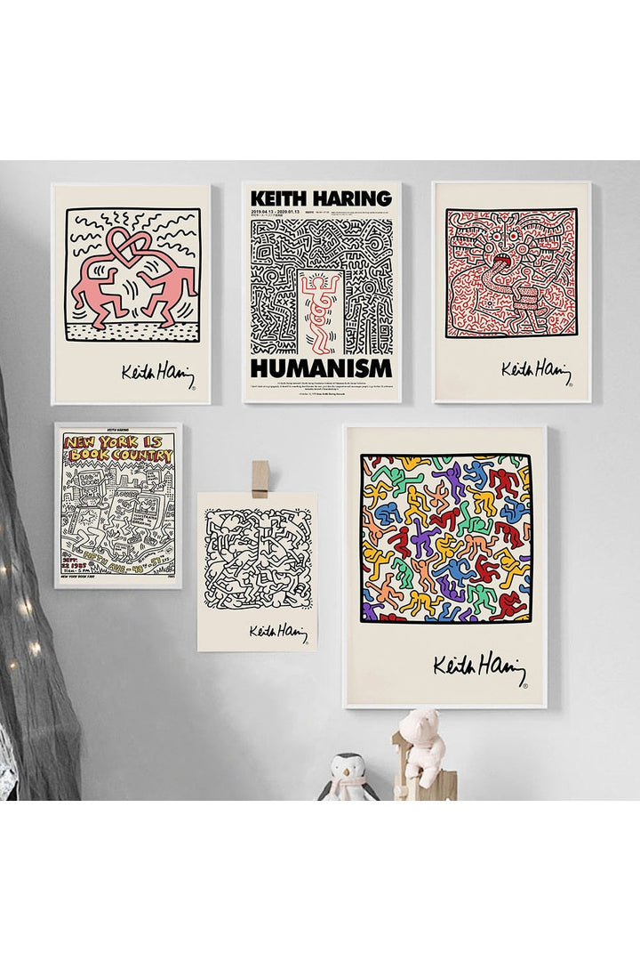 Linned Lærred Kunst med Nutidigt Design