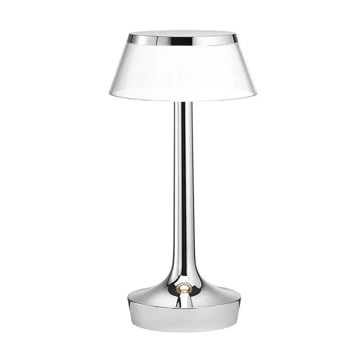 Genopladelig Touch Control Bordlampe i Krystaldesign