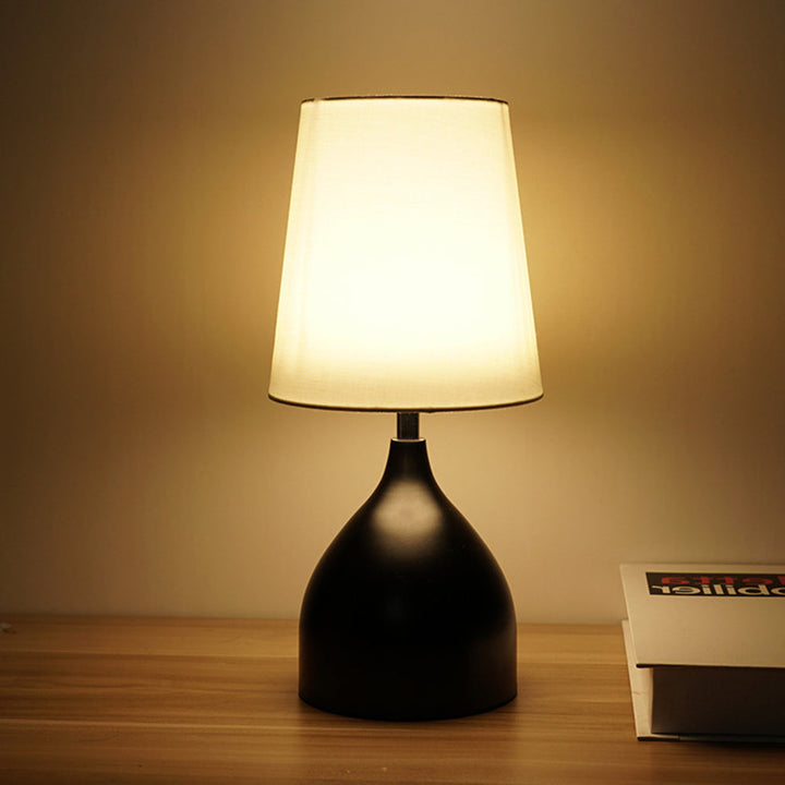 Justerbar LED Bordlampe i Massivt Træ