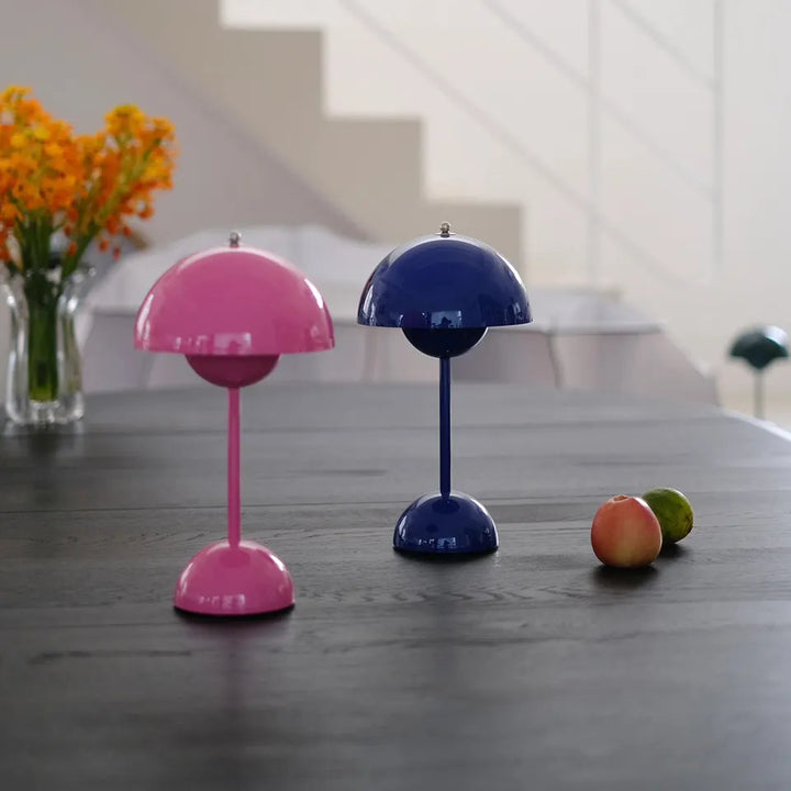 Trådløs Svampebordlampe med Miljøvenlig LED