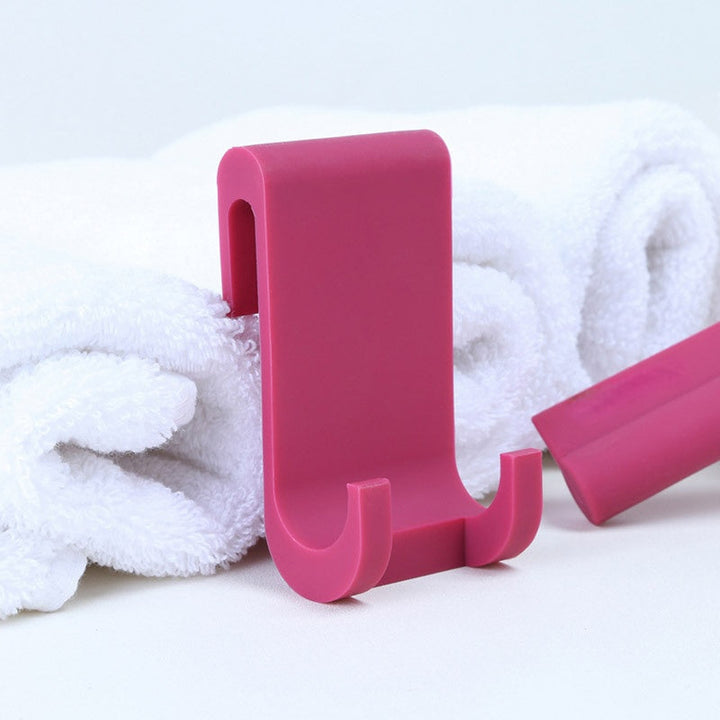 Retro Silikone Brusevægtskraber med Holder - Stribefri Rengøring i Turkis eller Fuchsia