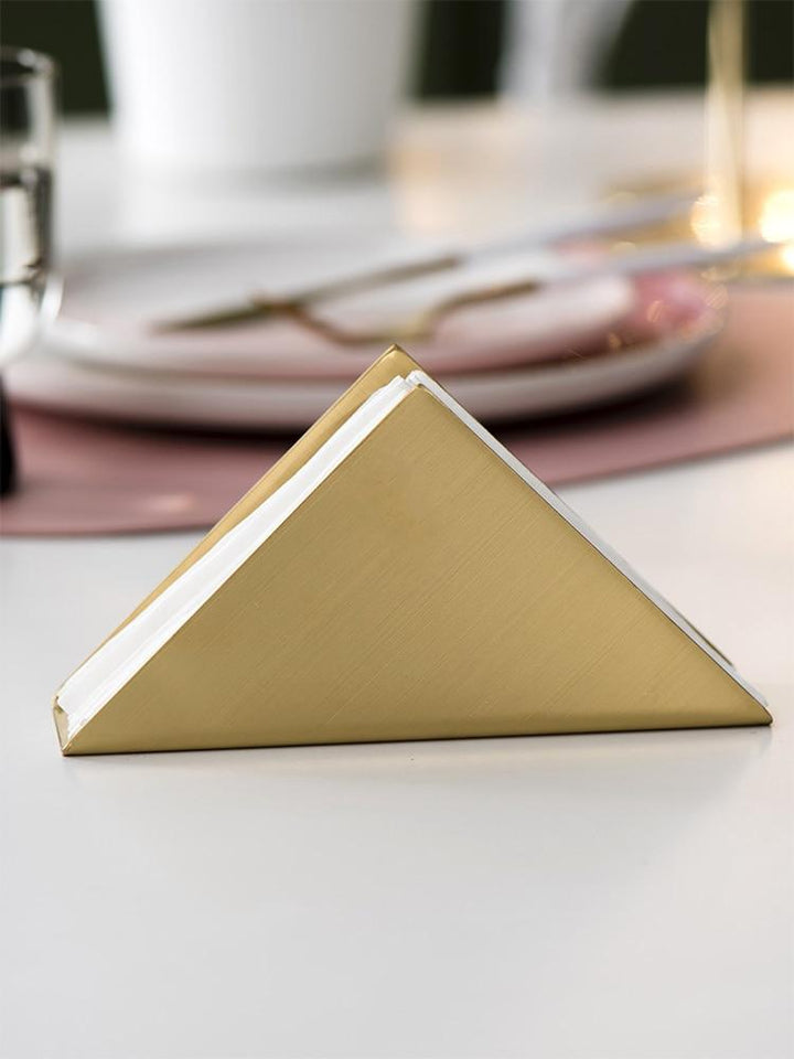 Elegant Servietholder i Rustfrit Stål med Minimalistisk Design