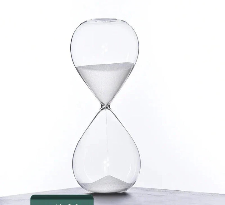 Elegant Glas Timeglas med 5-60 Minutters Intervaller
