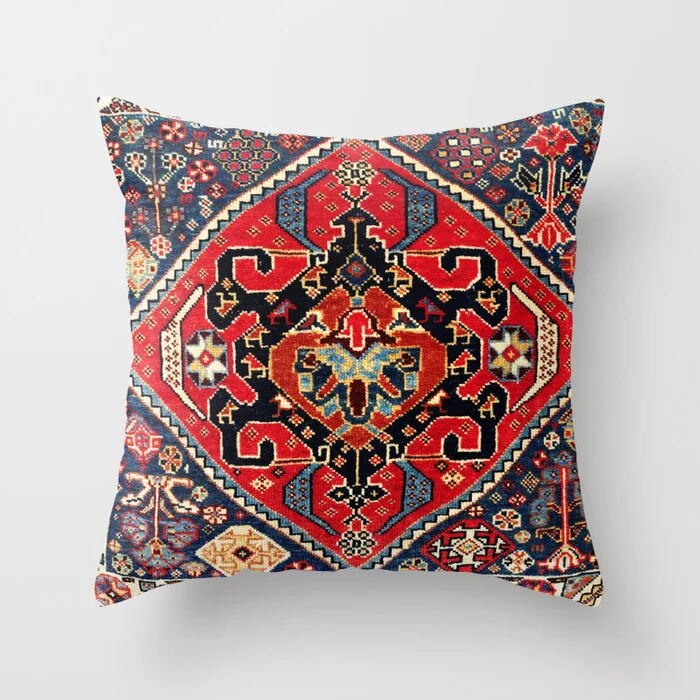 Marokkansk Plush Pude Cover med Skjult Lynlås