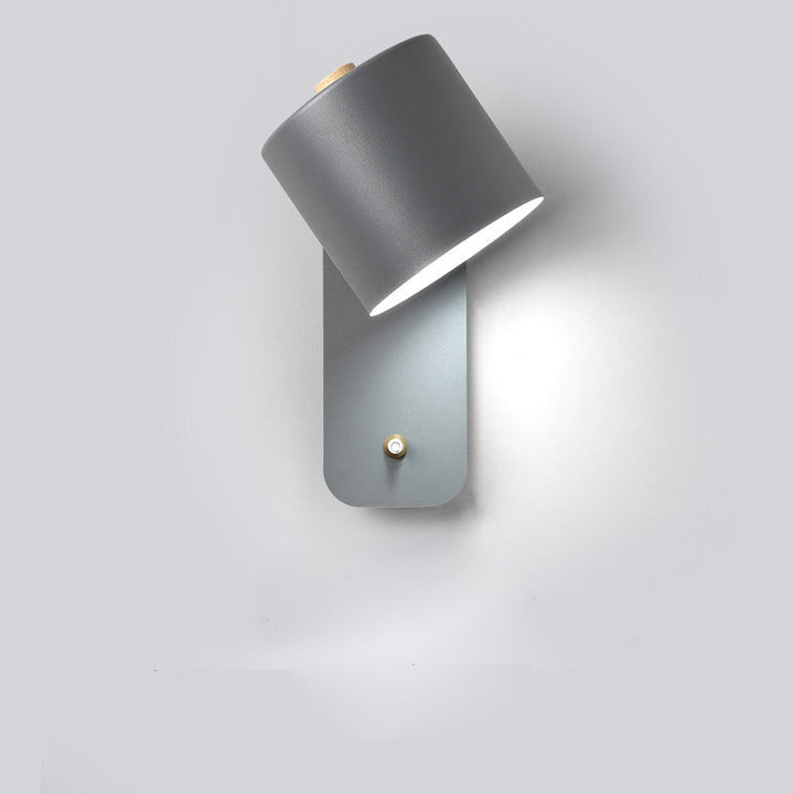 Moderne Metal LED Væglampe med Tænd/sluk-kontakt
