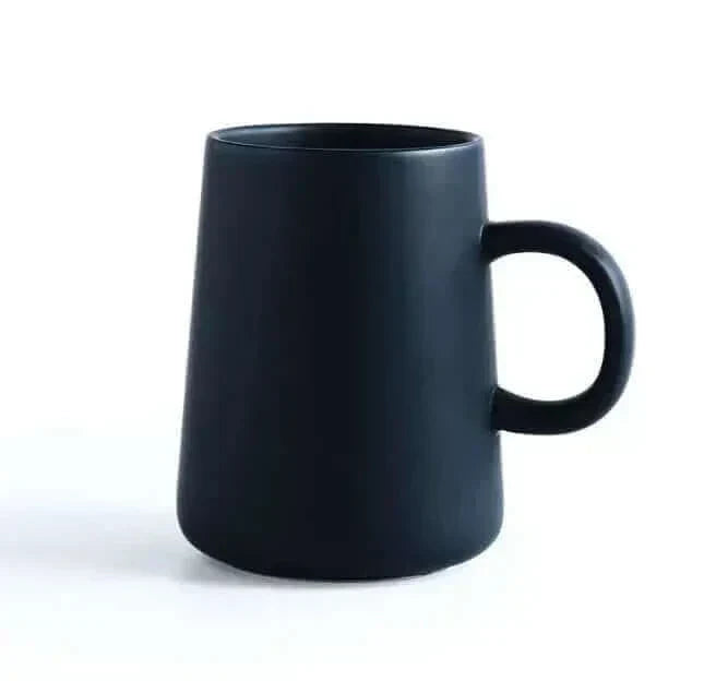 Ekstra-Stor Stentøjs Kaffe Kop 15 oz i Brun eller Grå