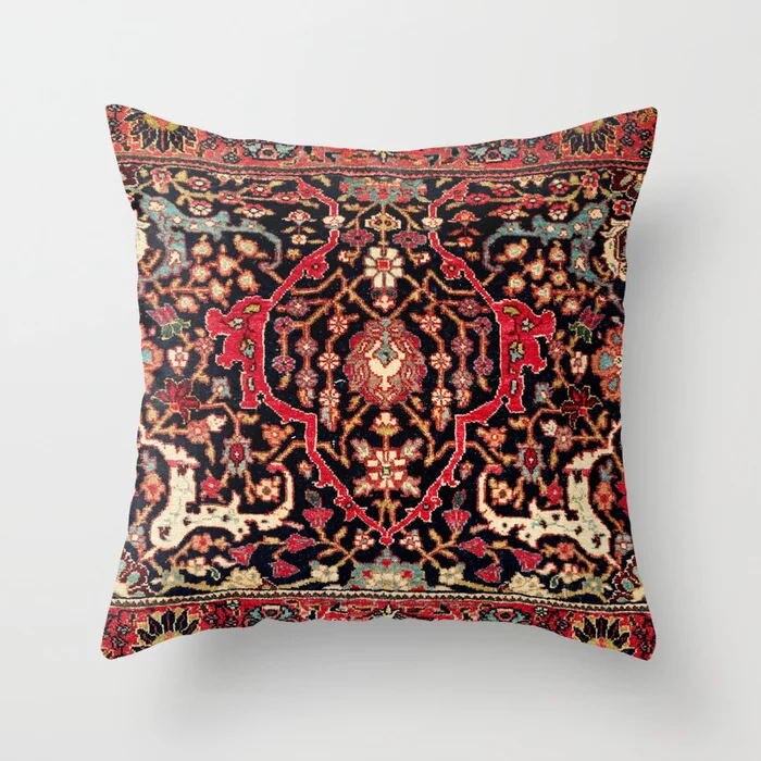 Marokkansk Boho Pude Cover med Skjult Lynlås