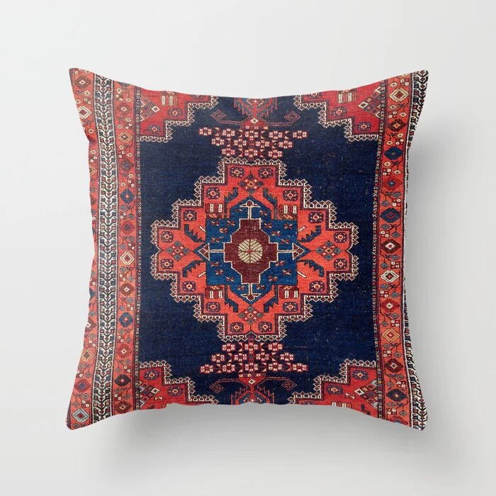Marokkansk Plush Pude Cover med Skjult Lynlås