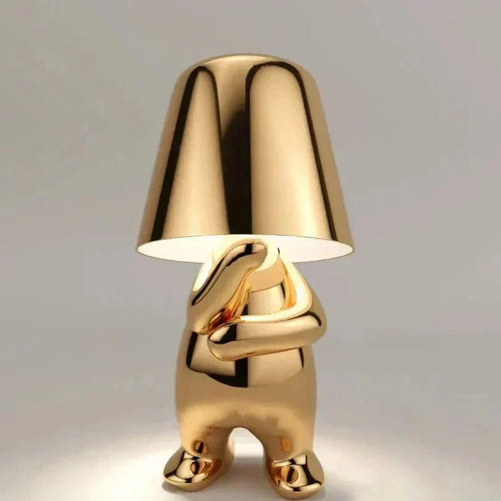 Kreativ LED Bordlampe med Justerbar Lysstyrke og USB Genopladning