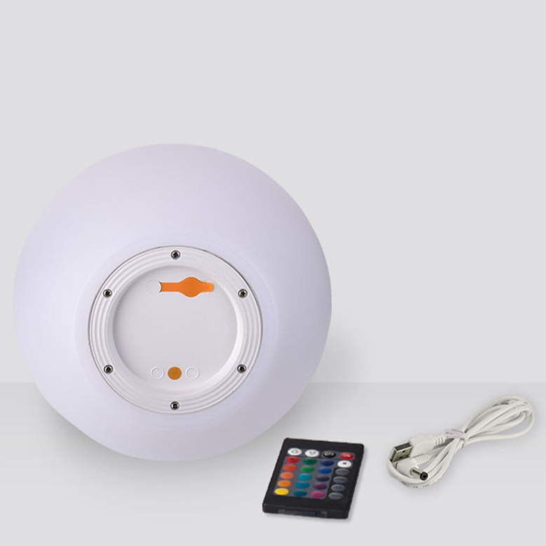 Trådløs LED Bordlampe med 16 Farver - Genopladelig og Vandtæt