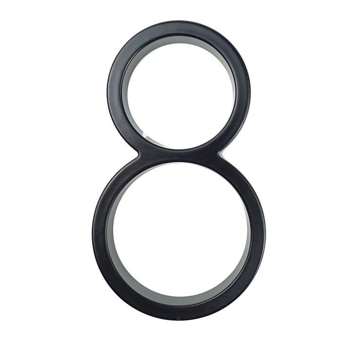 Moderne Metal Husnumre med Svævende Design