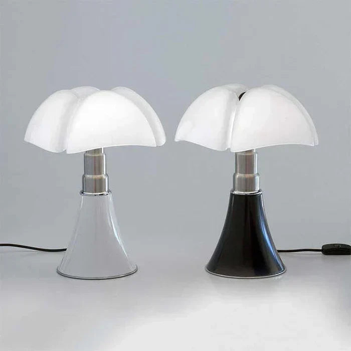Justerbar Blomsterbordlampe med Dæmpbar LED