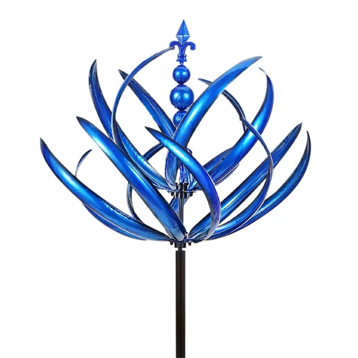 Metal Vindmølle Have Skulptur med Unikt Design