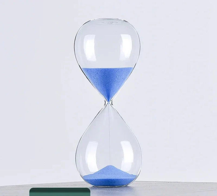 Elegant Glas Timeglas med 5-60 Minutters Intervaller