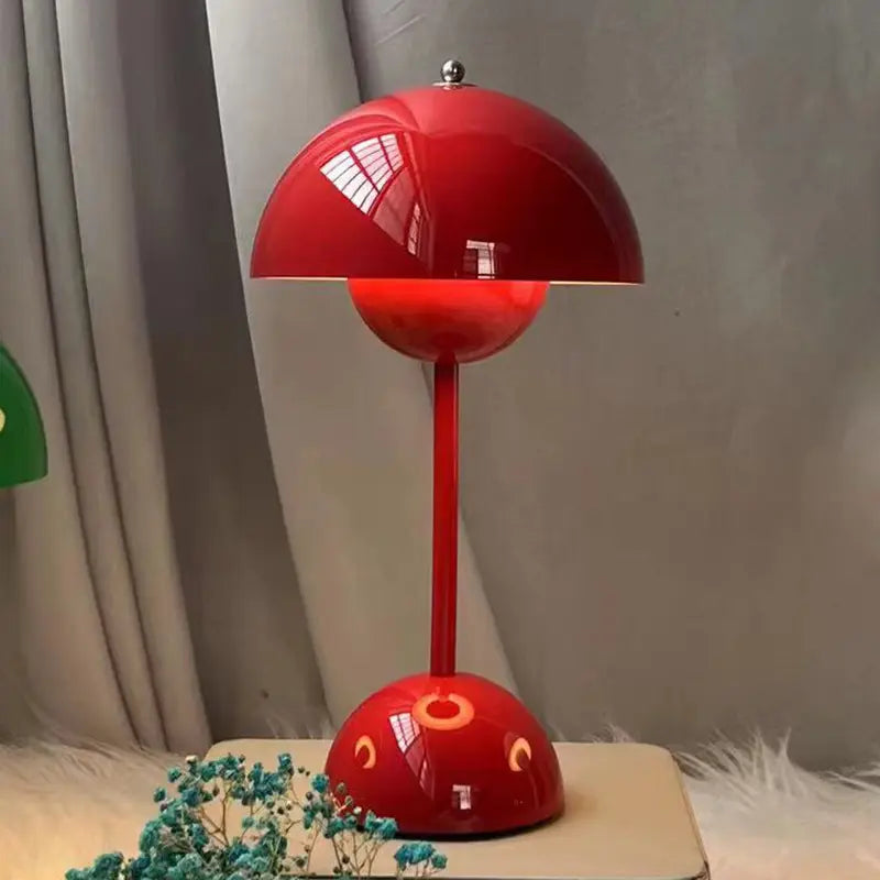 Trådløs Svampebordlampe med Miljøvenlig LED