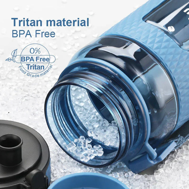 BPA-fri Tritan Vandflaske med Te-Infuser, Lækagesikker og Bærbar