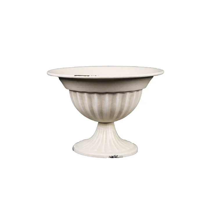 Vintage Jern Chalice Vase med Retro Finish