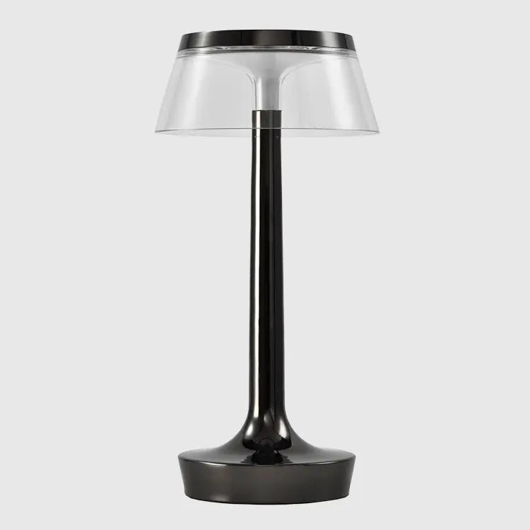 Genopladelig Touch Control Bordlampe i Krystaldesign
