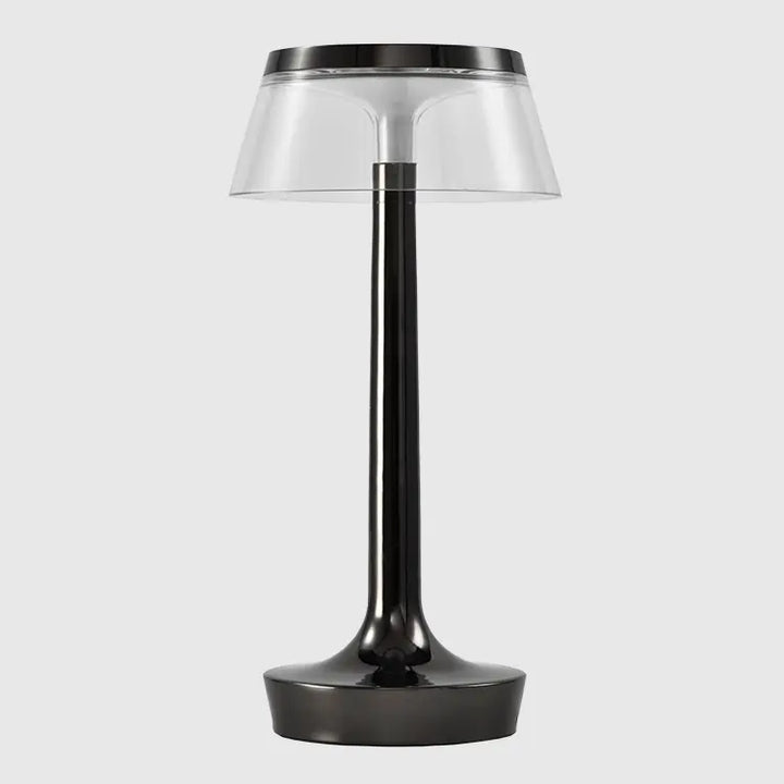 Genopladelig Touch Control Bordlampe i Krystaldesign