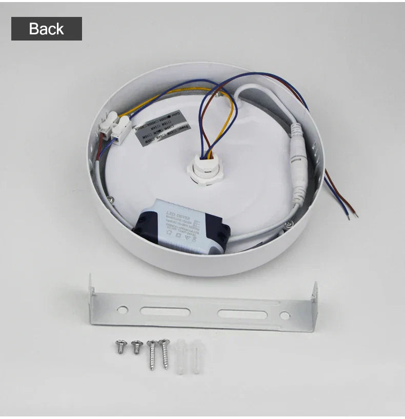 LED Loftlampe med Bevægelsessensor i Aluminium