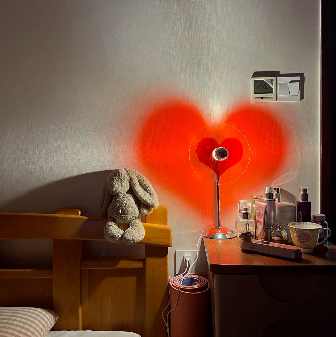 Genopladelig LED Bordlampe med Metal Skærm og Touch-Kontrol