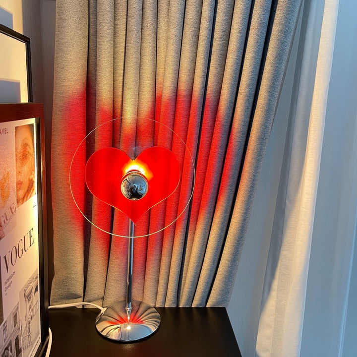 Genopladelig LED Bordlampe med Metal Skærm og Touch-Kontrol