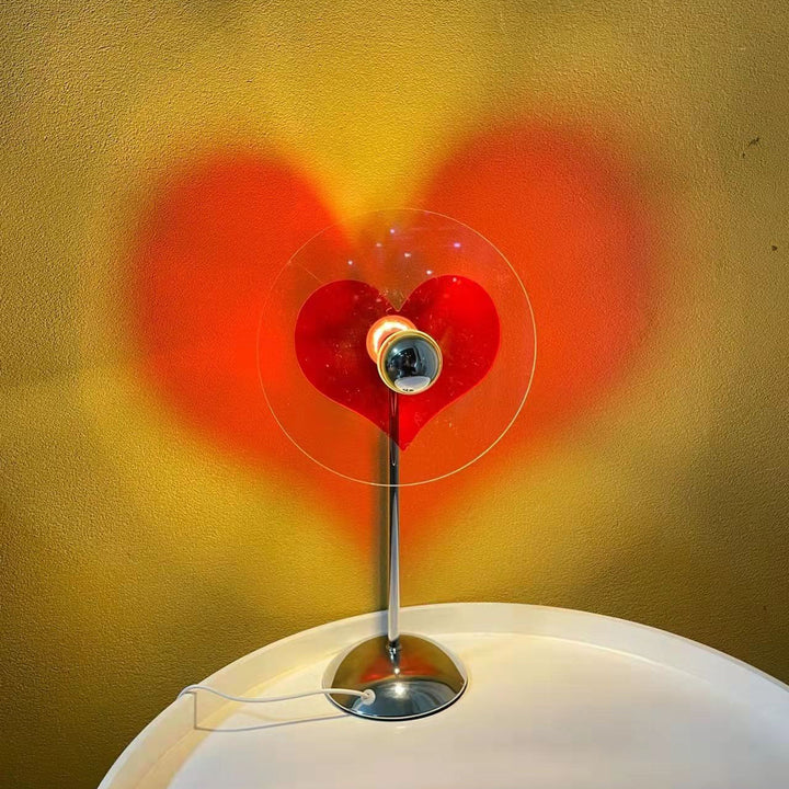 Genopladelig LED Bordlampe med Metal Skærm og Touch-Kontrol
