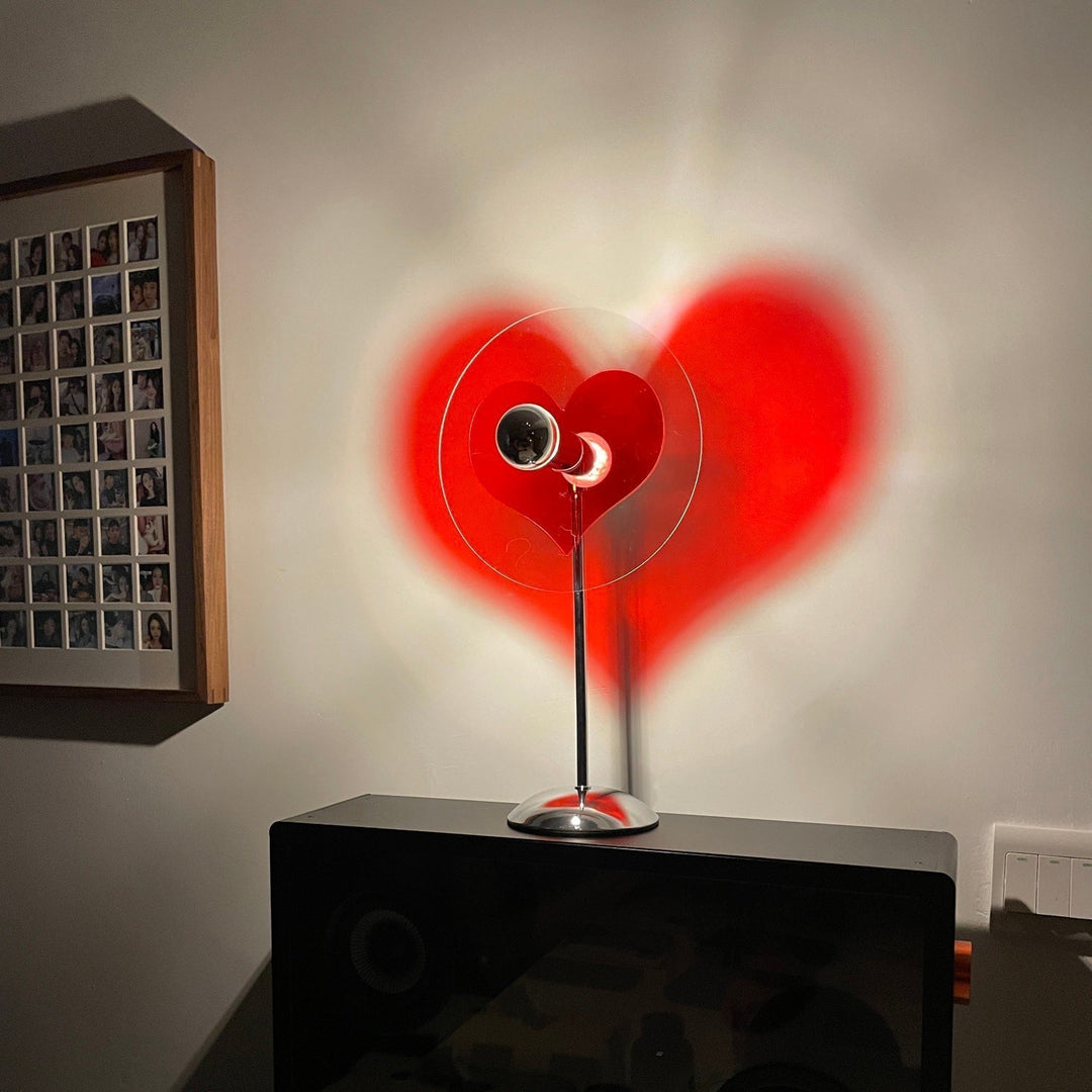 Genopladelig LED Bordlampe med Metal Skærm og Touch-Kontrol