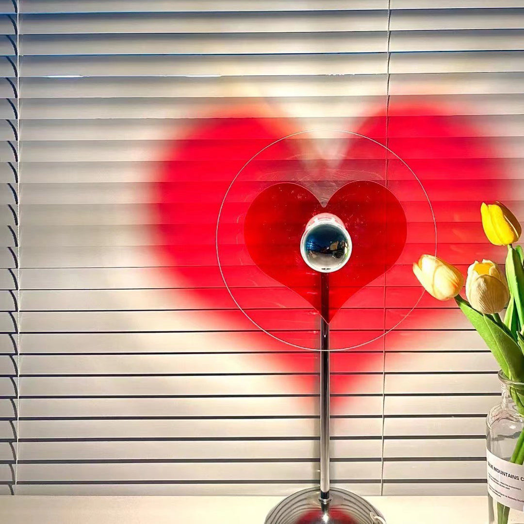 Genopladelig LED Bordlampe med Metal Skærm og Touch-Kontrol