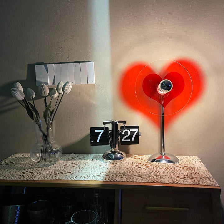 Genopladelig LED Bordlampe med Metal Skærm og Touch-Kontrol